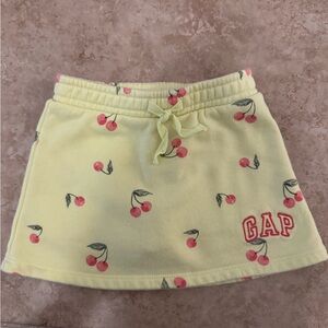 GAP Light Yellow Baby Skirt